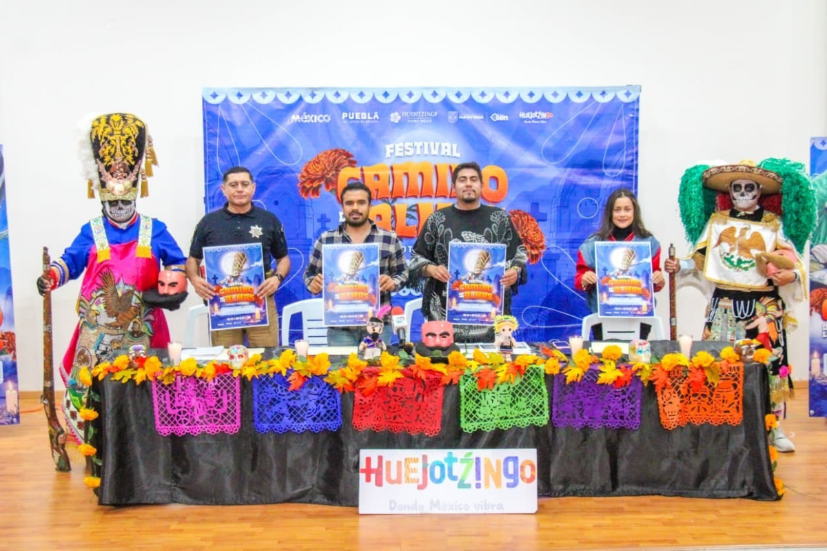 Huejortzingo se prepara para recibir a miles de visitantes con el Festival Camino de las Almas en su edicion carnavalesca 1