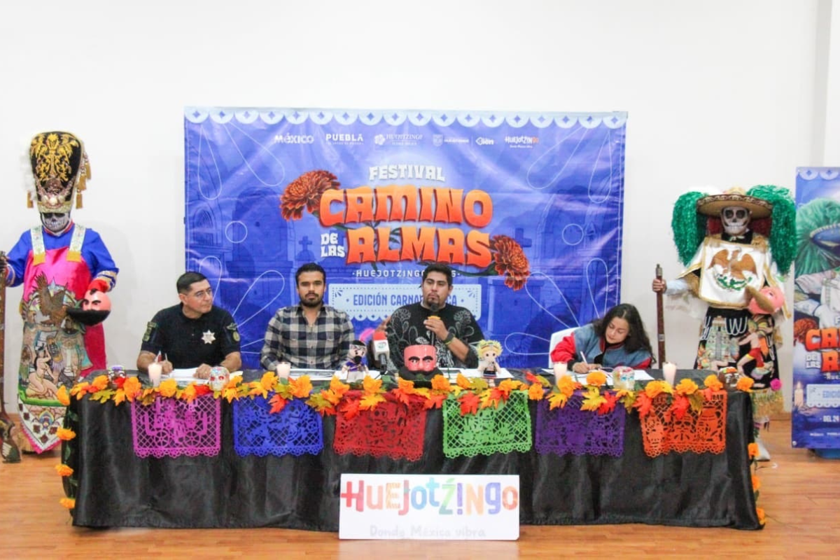 Huejortzingo se prepara para recibir a miles de visitantes con el Festival Camino de las Almas en su edicion carnavalesca 2