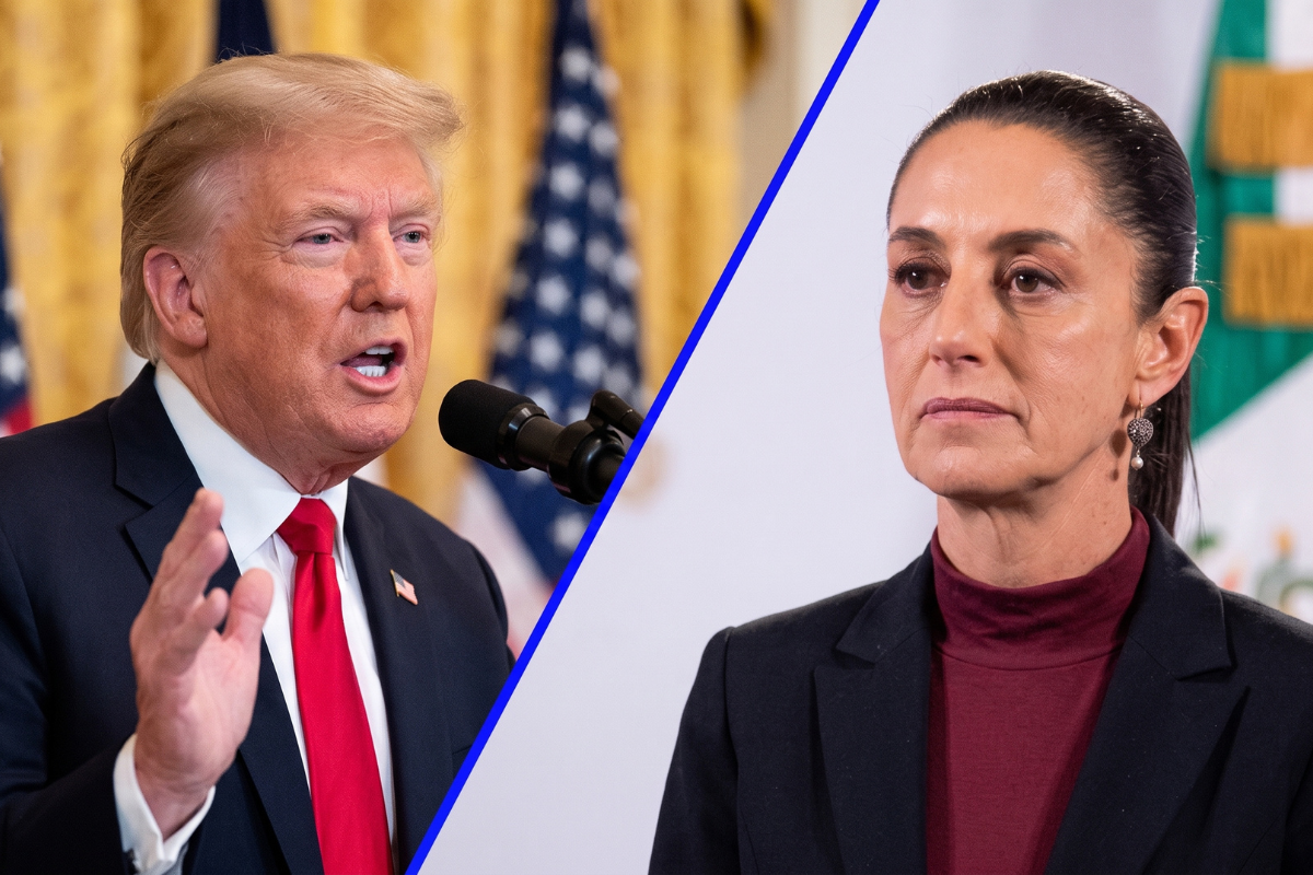 ¿Del ballet a Palacio Nacional Donald Trump cuestiona la trayectoria de Claudia Sheinbaum