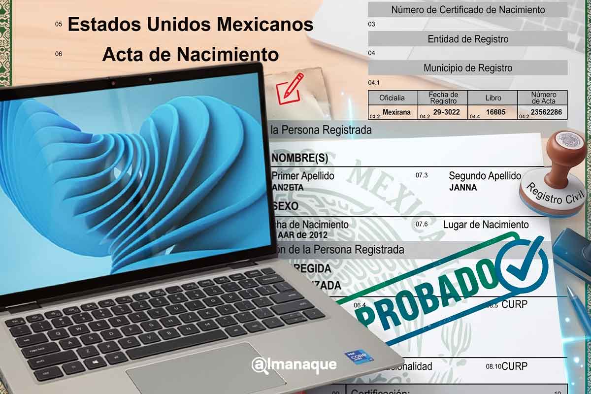 Corrección de acta de nacimiento en Puebla requisitos, pasos y costo