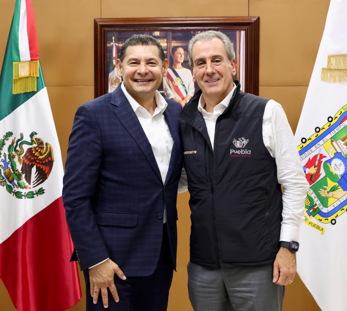 Armenta comparte a Pepe Chedraui inversión histórica de 11 mil 500 mdp destinados a Puebla capital 2 Armenta compartió a Pepe Chedraui inversión histórica