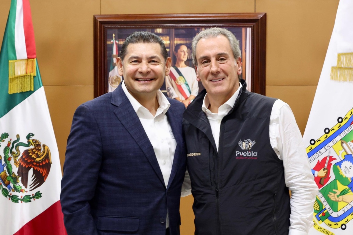 Armenta comparte a Pepe Chedraui inversión histórica de 11 mil 500 mdp destinados a Puebla capital
