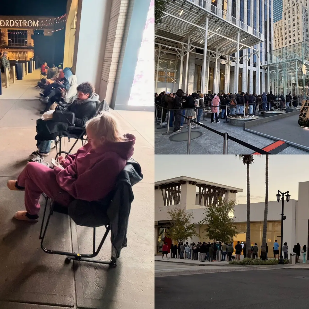 Así las filas para comprar el iPhone Duo en México de 80 mil pesos