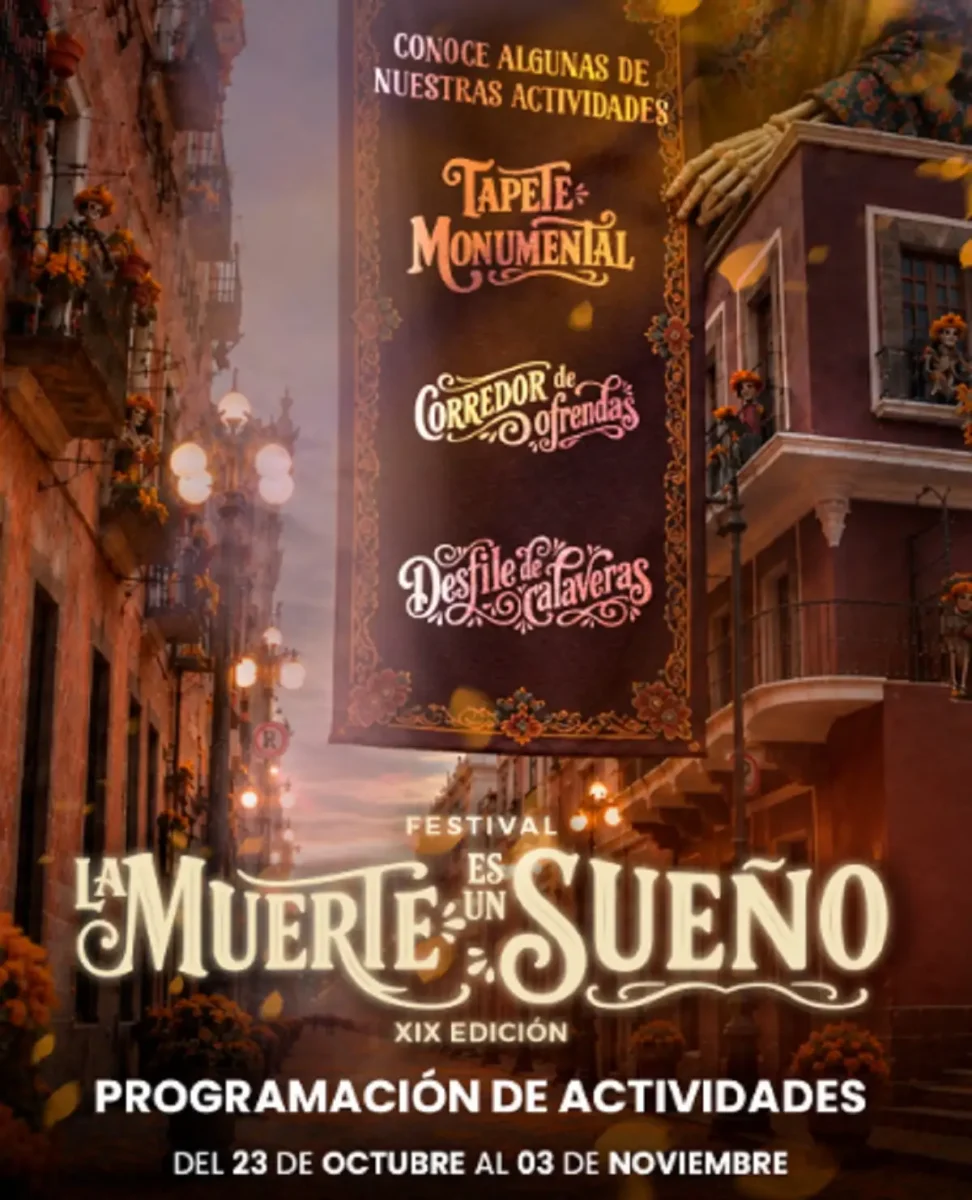 Regresa el Festival La Muerte es un Sueño 2026 en Puebla 