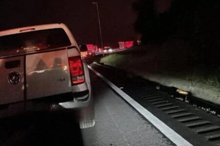 Reportan asalto masivo en la autopista Puebla-Orizaba