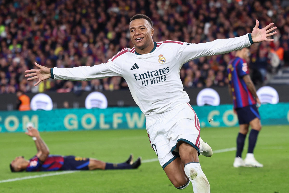 ¡Golpe blanco! El Real Madrid vence al Barcelona con doblete de Mbappé 1 ¡Golpe blanco! El Real Madrid vence al Barcelona con doblete de Mbappé