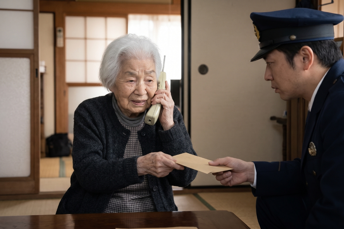 Abuelita japonesa de 93 años engaña a estafador y ayuda a detenerlo 3 Abuelita japonesa de 93 años engaña a estafador y ayuda a detenerlo