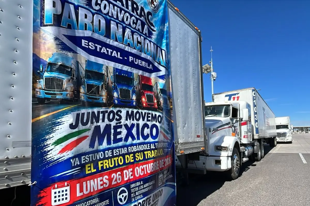 Transportistas bloquearon la Puebla-Orizaba hoy 26 de octubre