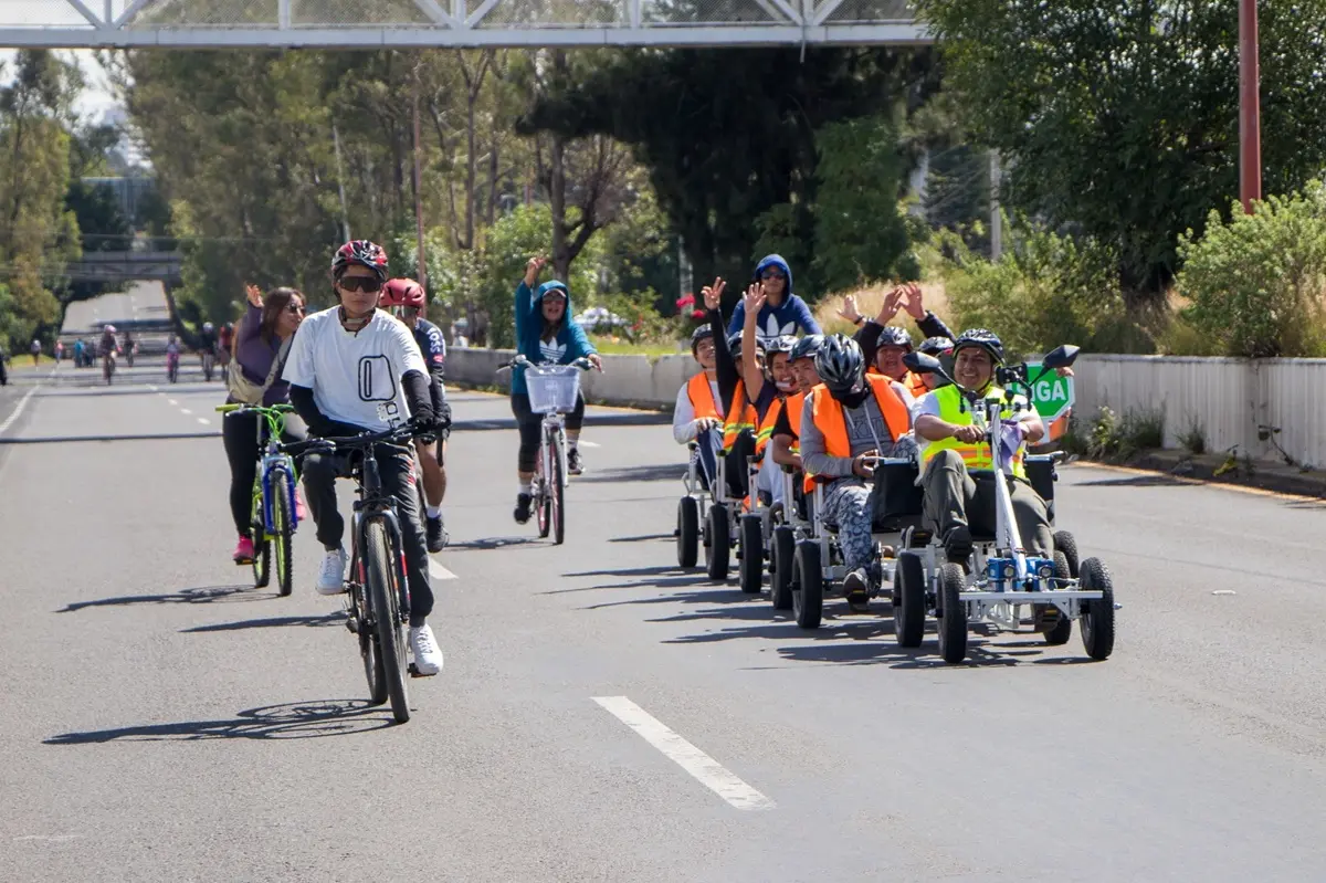 Rompe gobierno estatal récord histórico de asistencia en la Vía Recreativa Metropolitana