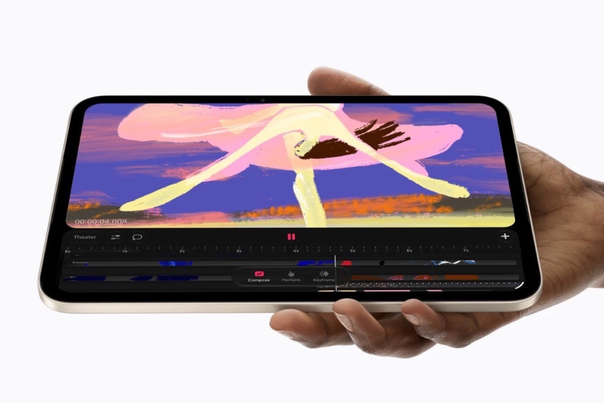 Presentan nueva iPad mini 8 OLED la tablet más pequeña de Apple