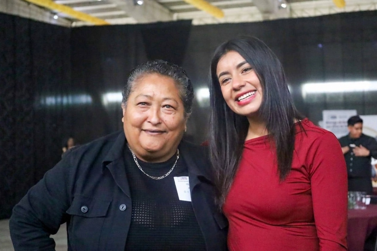 Gaby La Bonita Sanchez reafirma su compromiso con las mujeres y ninas poblanas en el Dia Naranja 1