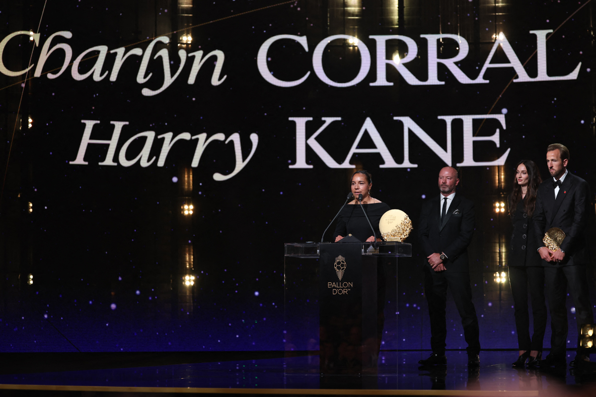 Charlyn Corral gana el Balón de Oro 2026 como la mejor delantera del mundo