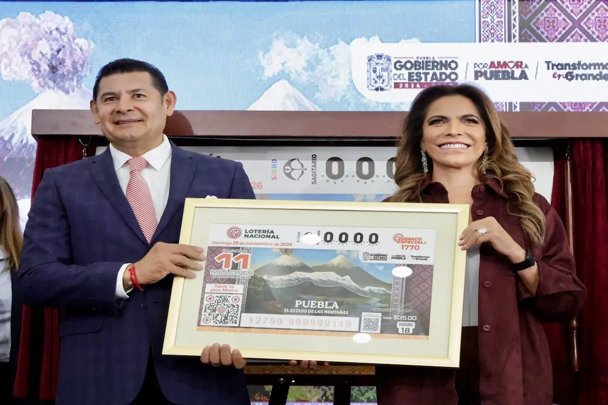 Lotería Nacional dedica sorteo especial a Puebla