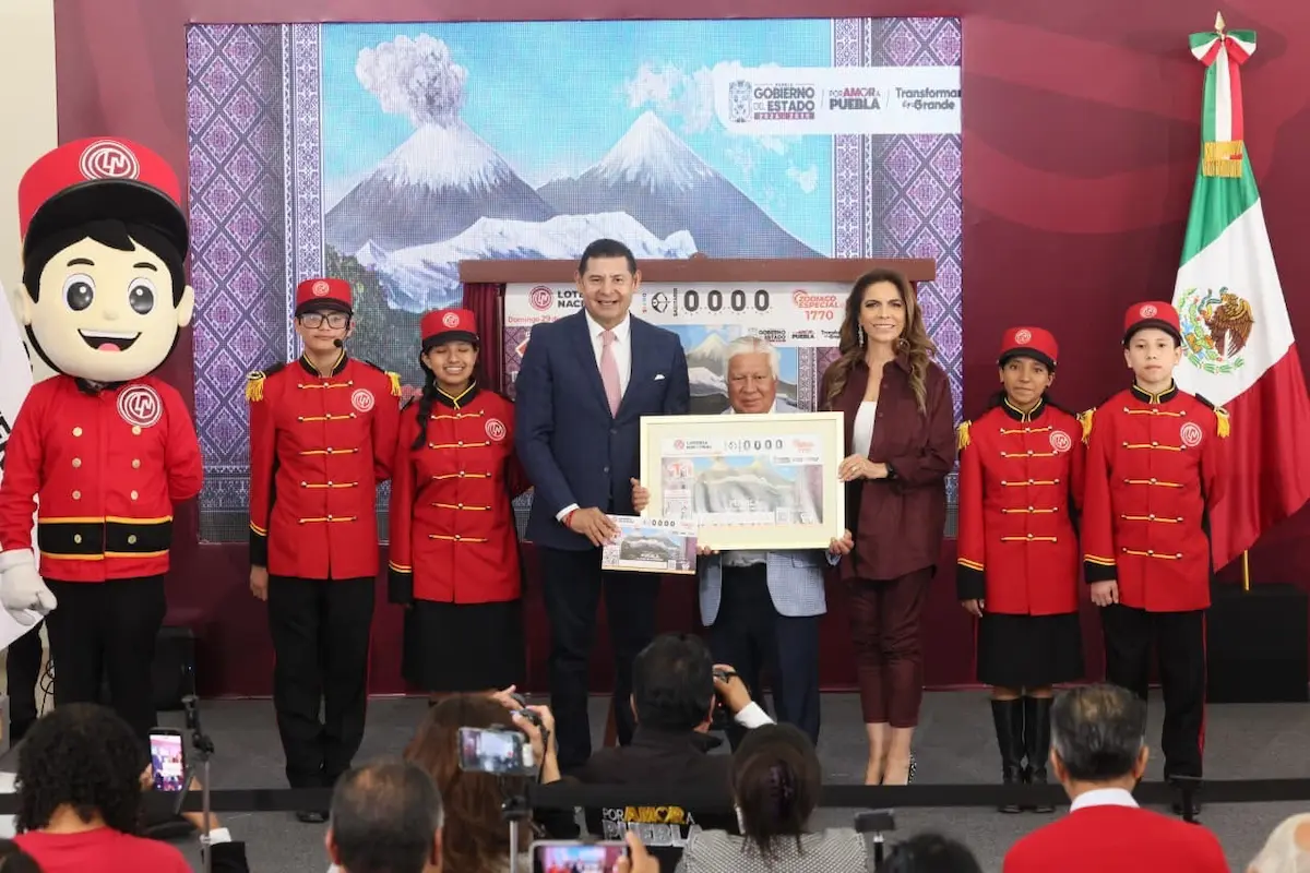 Lotería Nacional dedica sorteo especial a Puebla, estado de las montañas 1 Lotería Nacional dedica sorteo especial a Puebla