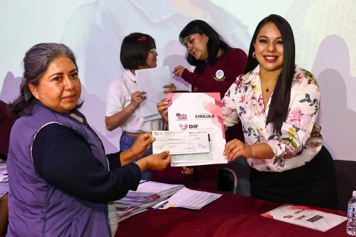 Impulsa Tonantzin Fernández el empoderamiento y la economía de las mujeres cholultecas