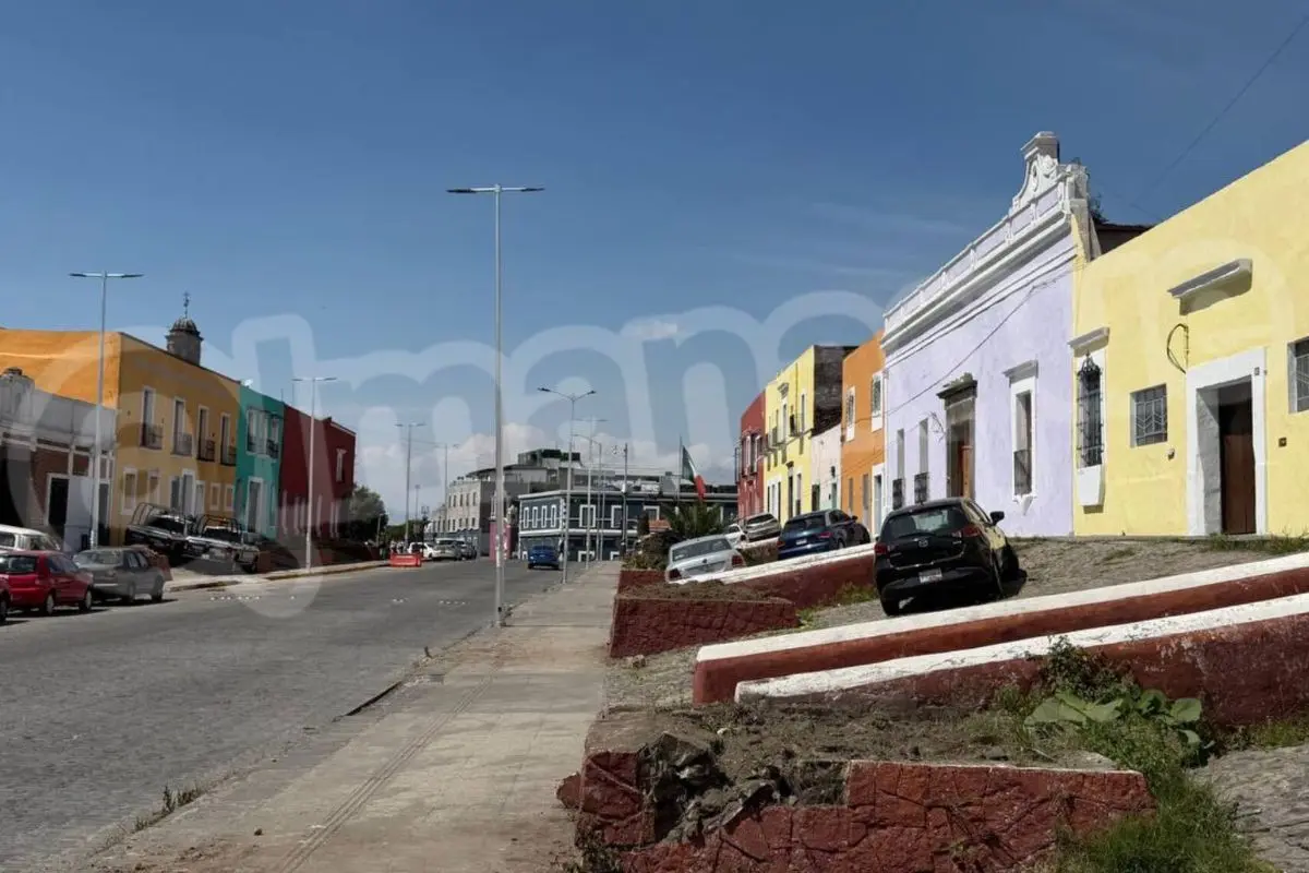 Inicia rehabilitación de jardineras en El Alto de Puebla