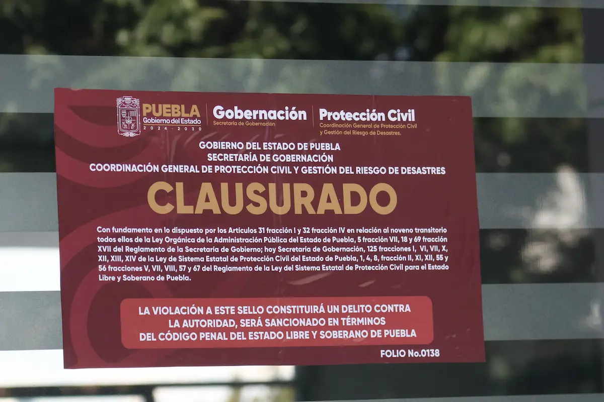 Clausuran Club Alpha 2 en Puebla tras muerte de usuario