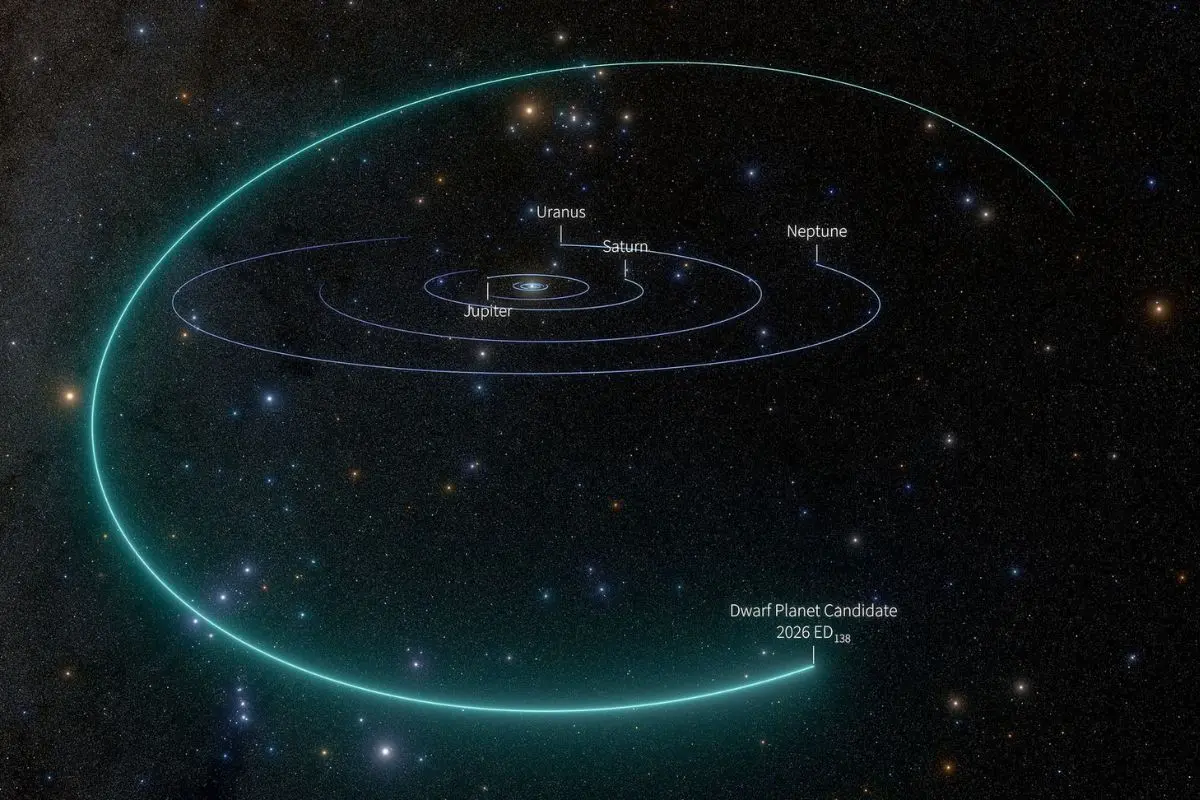 Descubren un posible nuevo planeta enano en el sistema solar