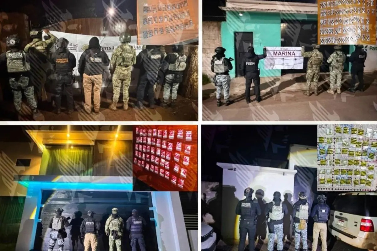 Cateos en Chignahuapan: aseguran inmuebles y droga