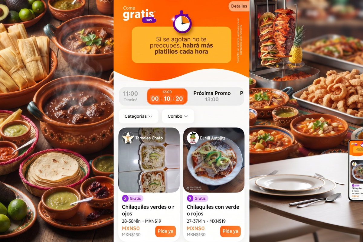¡El antojo tiene fecha límite! Así puedes obtener comida gratis en Didi Puebla