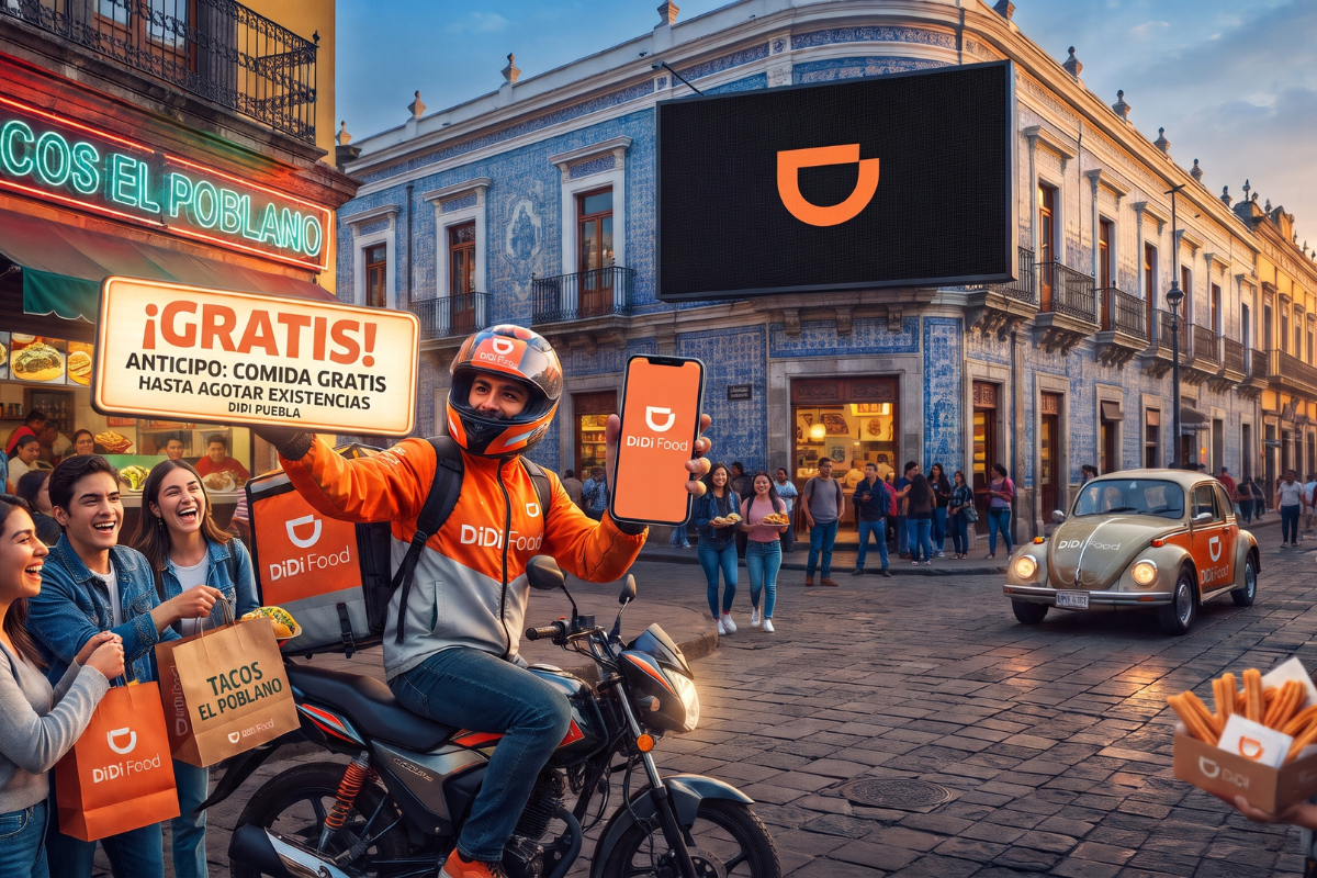 ¡El antojo tiene fecha límite! Así puedes obtener comida gratis en Didi Puebla