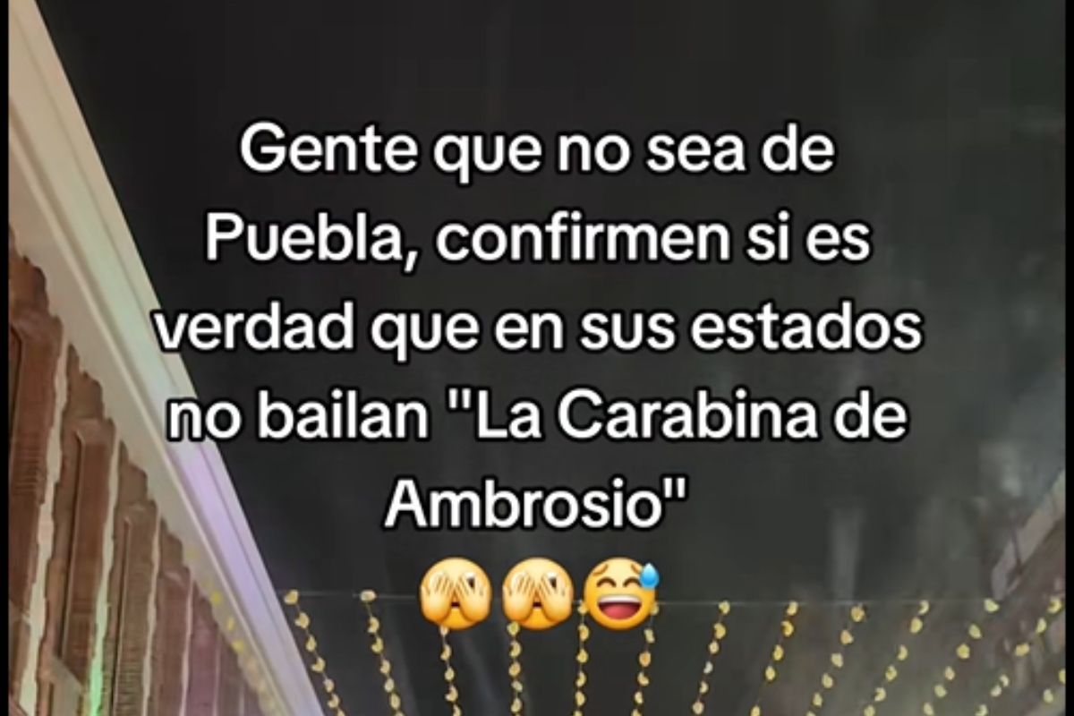 ¿Puebla es el único estado que baila la canción de la Carabina de Ambrosio? La pregunta que inundó Tiktok 2 canción de la Carabina de Ambrosio