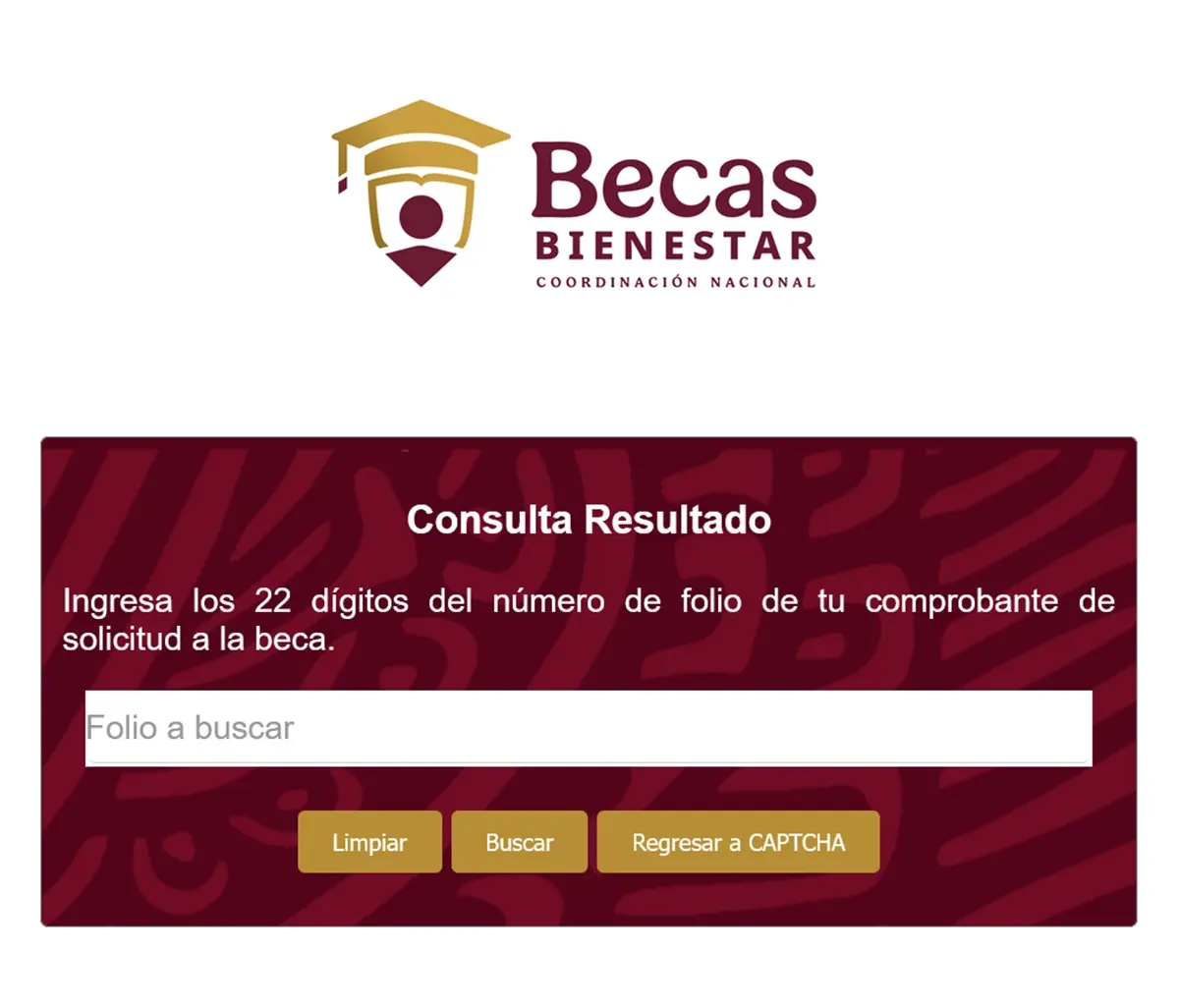 ¿Cómo funciona el buscador de folios de la Beca Rita Cetina?